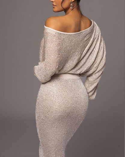 Indie - Elegant Knit Set Dress for Women