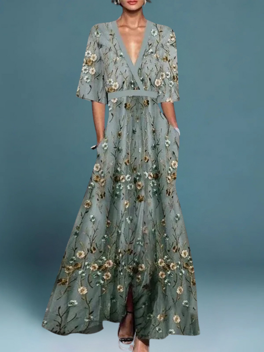 Romy - Floral Maxi Dress for Women