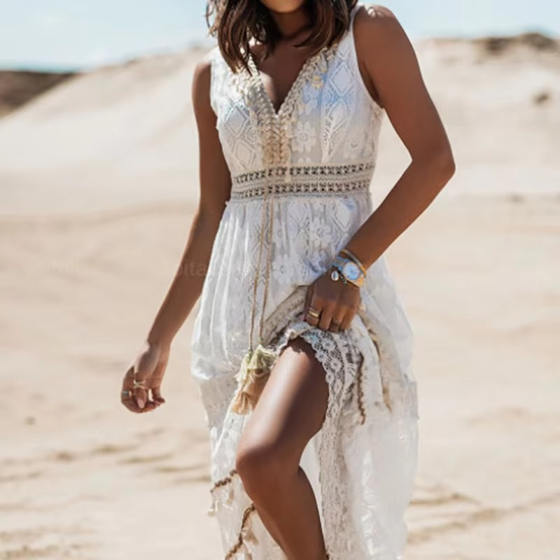 Chic Boho Maxi Dress | Ideal for Everyday Outings