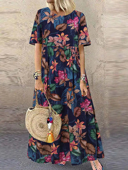 Anais - Maxi Dress - Boho - Material - Ideal for Summer