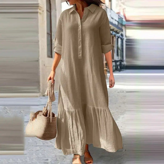 Cadence - Maxi Dress - Boho - Material - Ideal for Summer