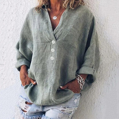 Layla - Blouse - Casual - Fabric - Everyday Wear
