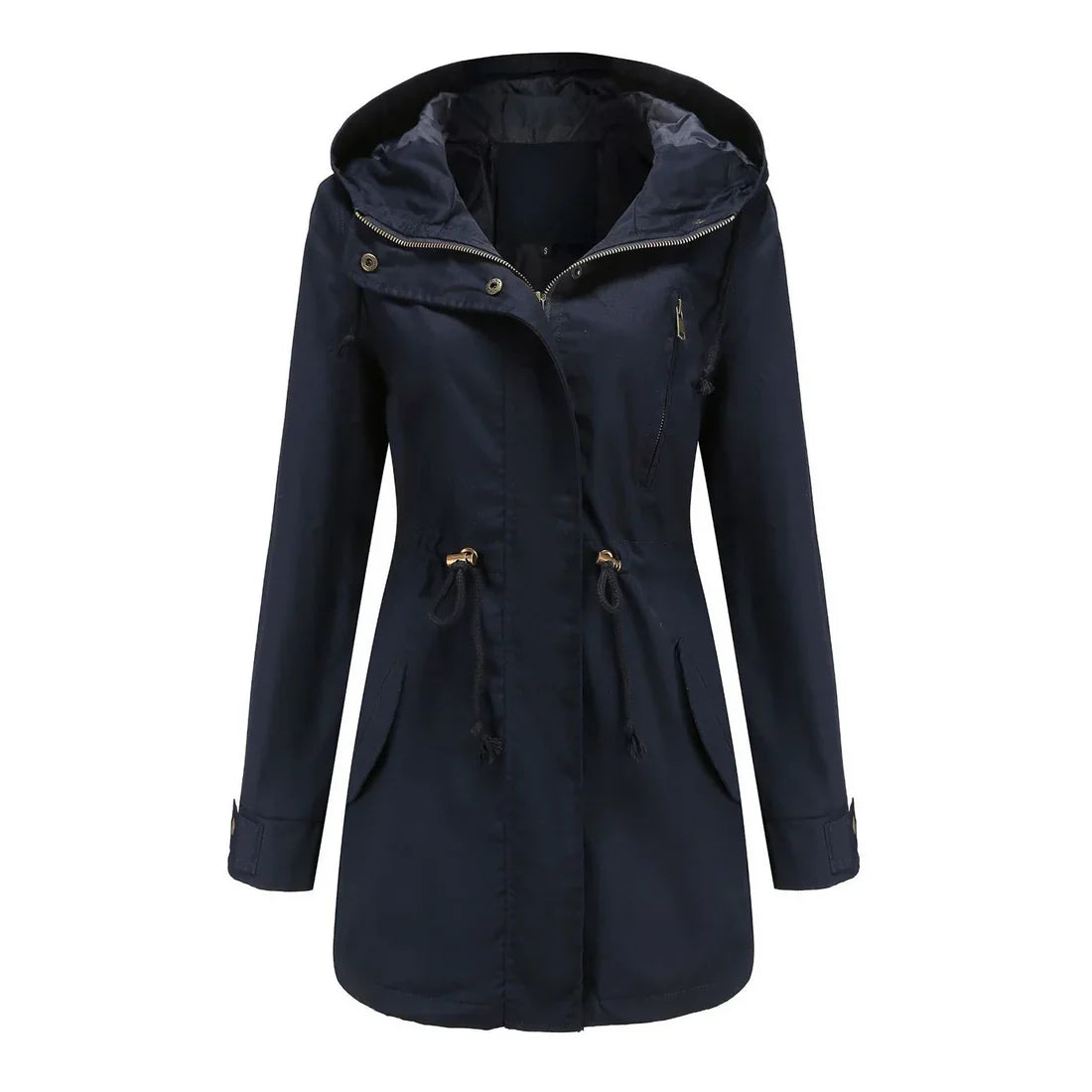 Classic Elegant Waterproof Outdoor Rain Jacket for Women | Great for Outdoor Activities