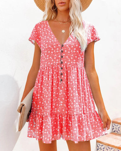 Fabian - Loose Dress - Casual - Ideal for Summer