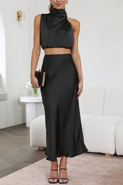 Barbe - Satin Set - Elegant - Formal Style - Ideal for Parties