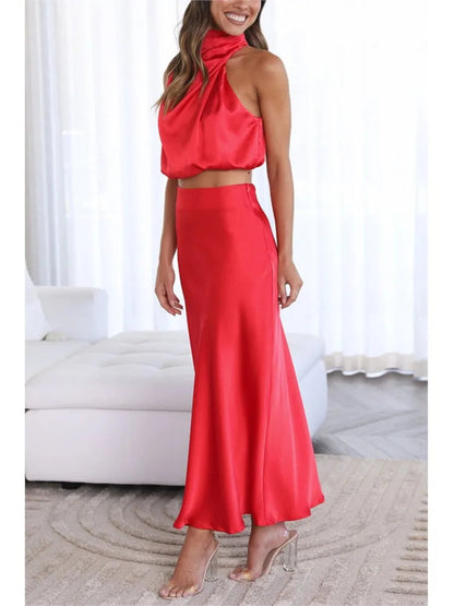 Barbe - Satin Set - Elegant - Formal Style - Ideal for Parties