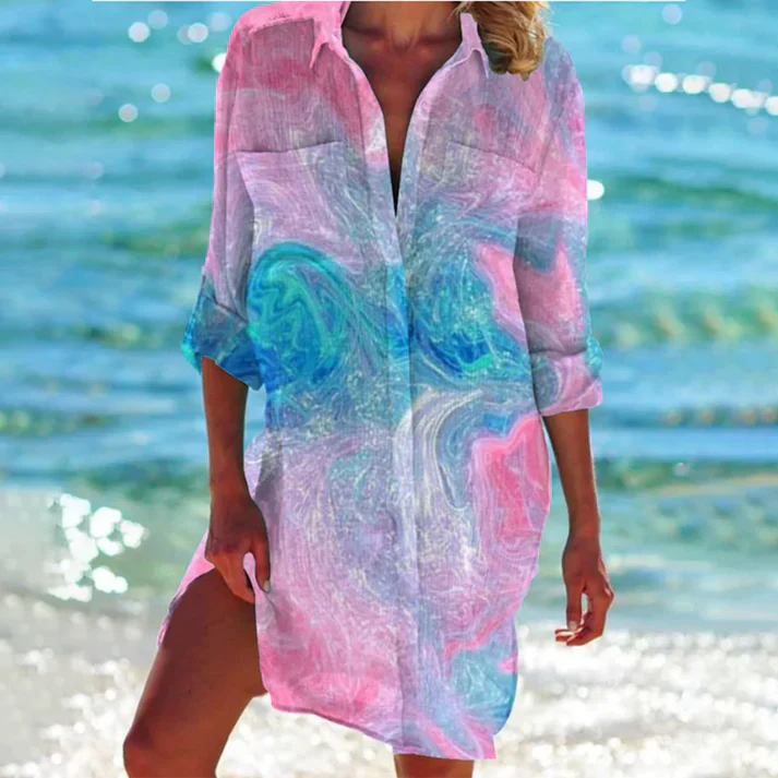 Boho Summer Short Dress | Great for Casual Days