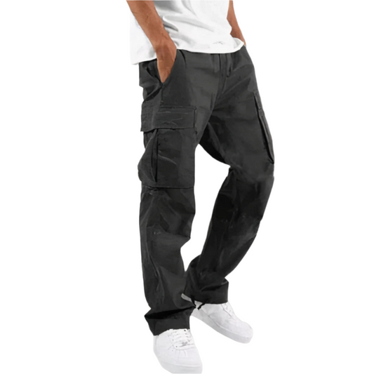 Jackson - Men's Cargo Trousers - Casual - - Ideal for Fall/Winter