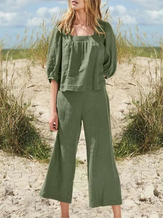 Blythe - Terno Set - Casual - Light Formal Style - Ideal for Summer
