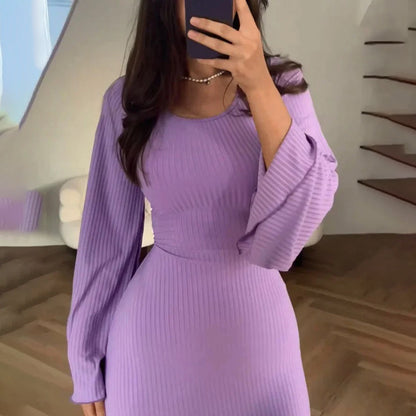 Alba - Long Dress - Elegant - Modern Style - Great for Casual Days