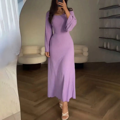Alba - Long Dress - Elegant - Modern Style - Great for Casual Days