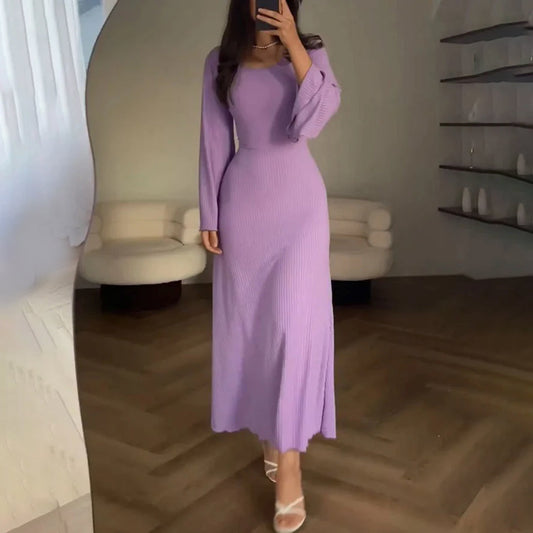 Alba - Long Dress - Elegant - Modern Style - Great for Casual Days