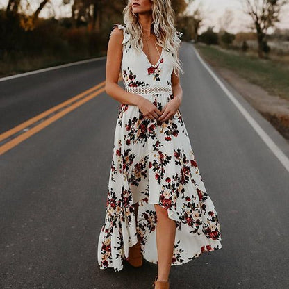Fallon - Maxi Dress - Boho - Material - Great for Casual Days