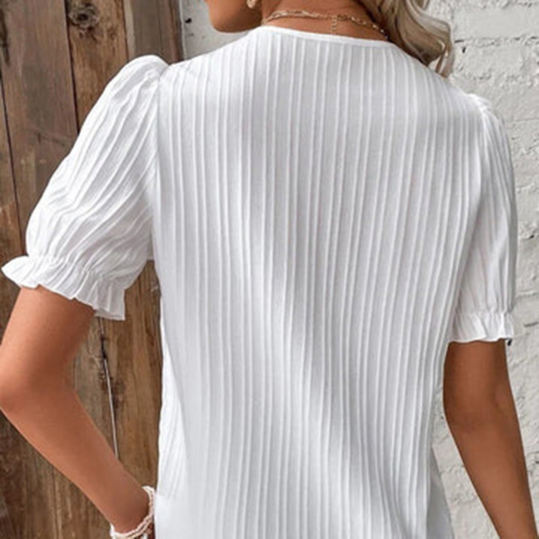 Kelsey - Blouse - Leisure - Fiber - Great for Casual Days