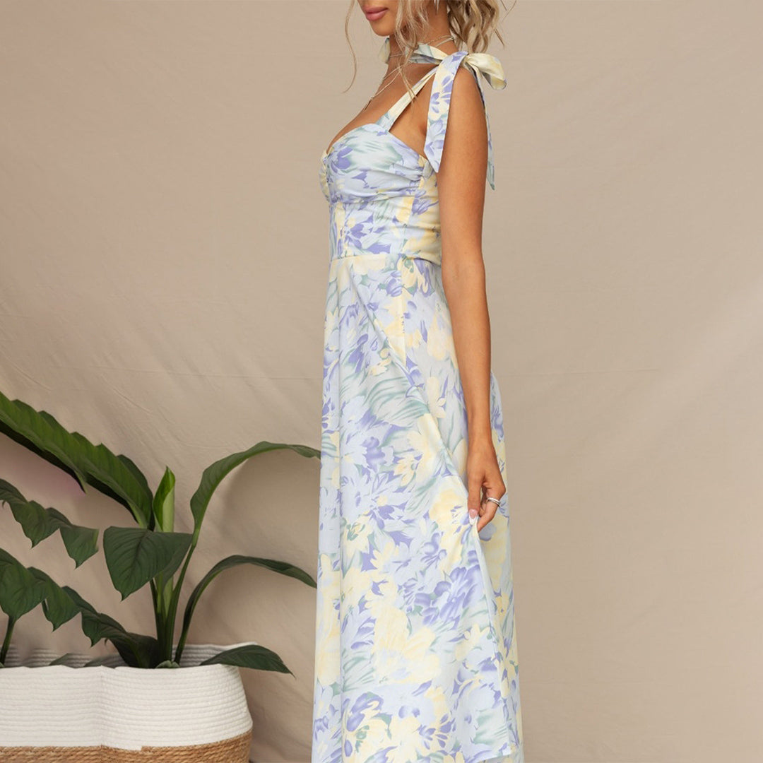 Lana - Midi Dress - Elegant - Fiber - Ideal for Summer