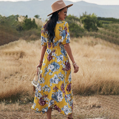 Emily - Maxi Dress - Chic - Fabric - Ideal for Summer