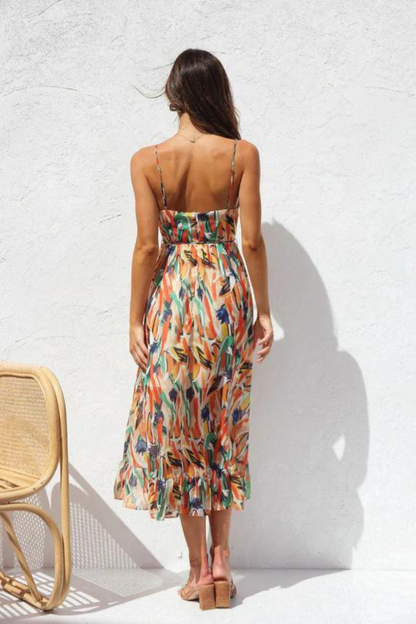 Ainsley - Lightweight Summer Midi Dress for Women