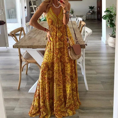 Sarah - Maxi Dress - Boho - Modern Style - Ideal for Summer