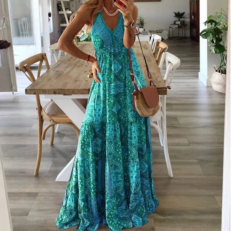 Sarah - Maxi Dress - Boho - Modern Style - Ideal for Summer