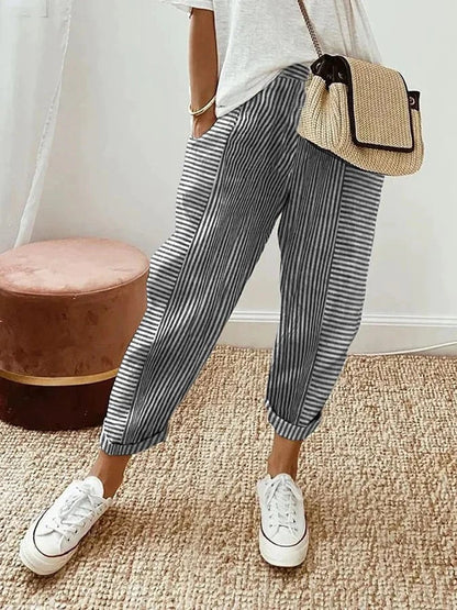 Andrea - Women's Trousers - Casual - Formal Style - For Everyday Use