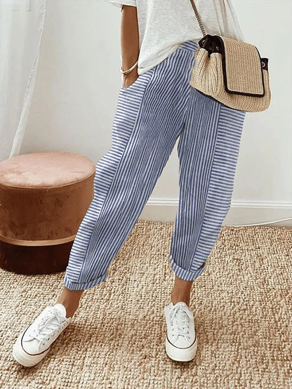 Andrea - Women's Trousers - Casual - Formal Style - For Everyday Use