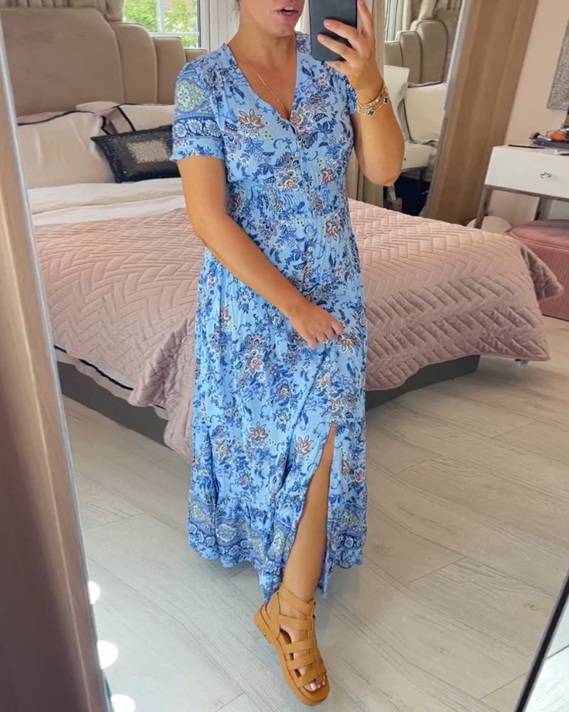 Issah - Maxi Dress - Boho - Ideal for Summer