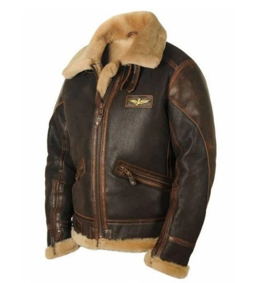 Bruno - Men's Thick Vintage Jacket - Casual - - ideal for Autumn/Winter