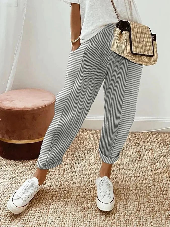 Andrea - Women's Trousers - Casual - Formal Style - For Everyday Use