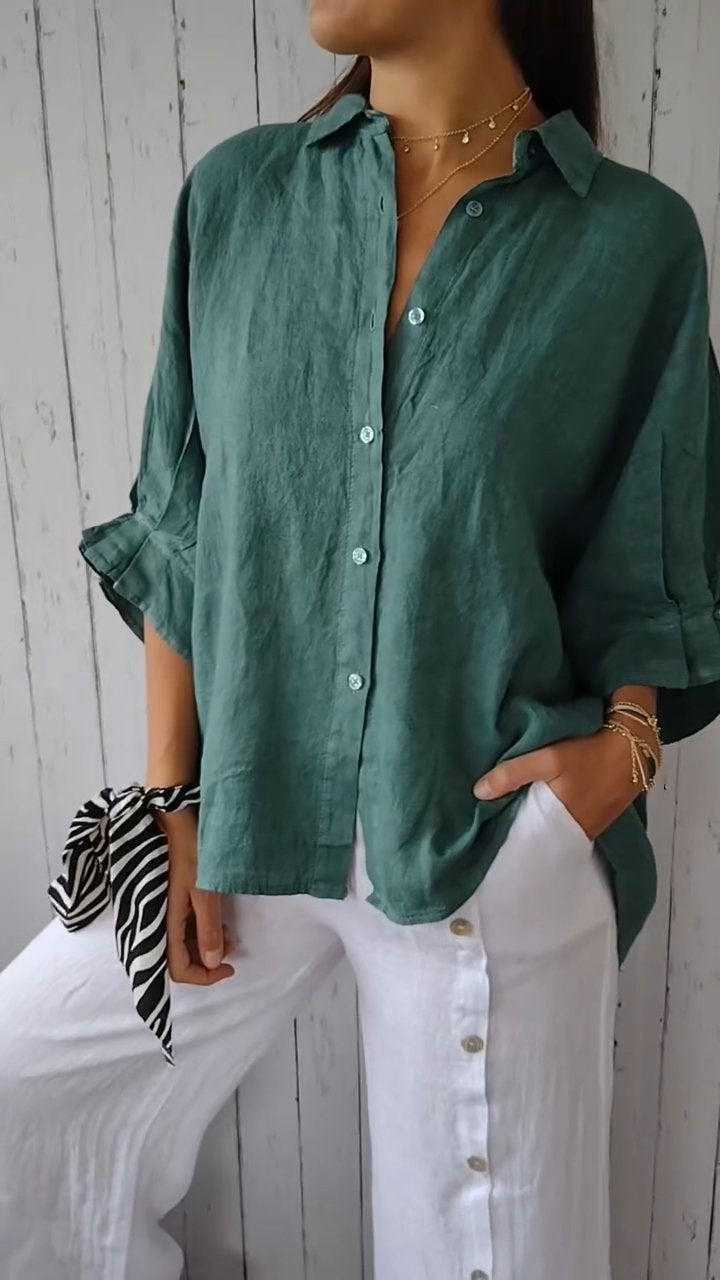 Madison - Women's Blouse Shirt - Chic - Modern Style - Ideal for Summer