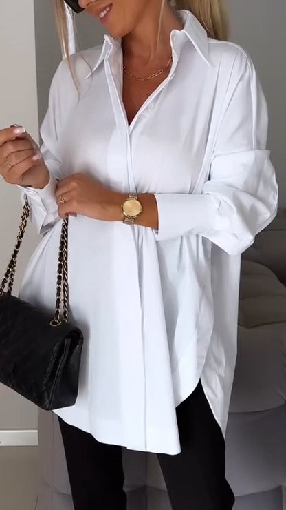 Maisie - Long Sleeve Polo - Elegant - Modern Style - Ideal for Parties