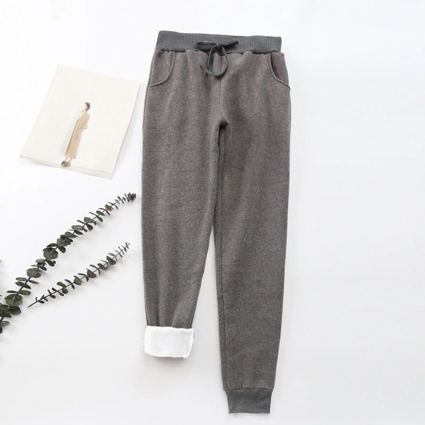 Women's Sporty Fleece Joggers with Pockets | Great for Everyday Wear