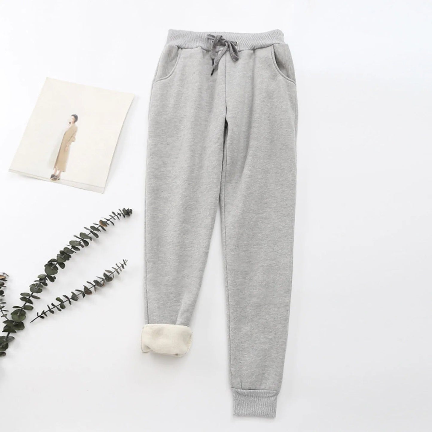 Women's Sporty Fleece Joggers with Pockets | Great for Everyday Wear