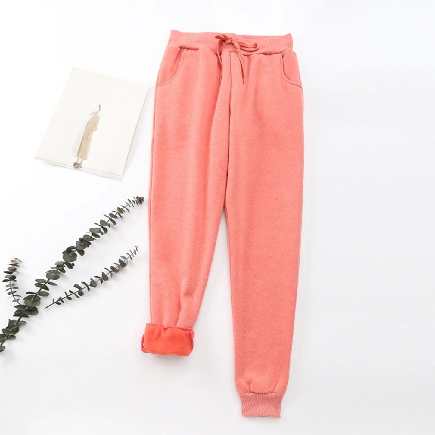Women's Sporty Fleece Joggers with Pockets | Great for Everyday Wear