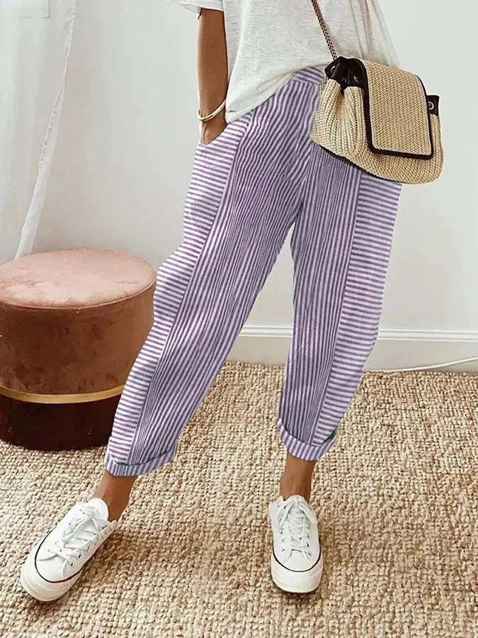 Andrea - Women's Trousers - Casual - Formal Style - For Everyday Use