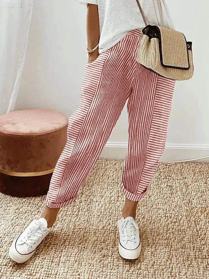 Andrea - Women's Trousers - Casual - Formal Style - For Everyday Use